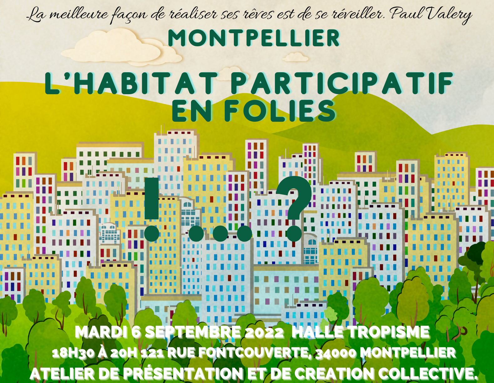 Habitat participatif en Folie à Montpellier