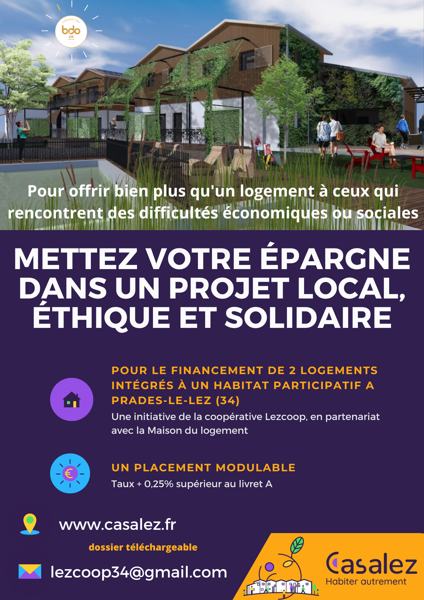 Soutenez la coopérative LezCoop en devenant épargnant solidaire